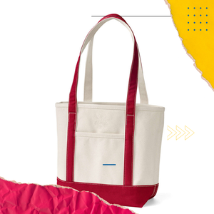 Wholesale Cotton Canvas Zipper Tote | Eco Friendly Reusable Shopping <b>Bag</b> with Front Pocket Premium Daily Carry <b>Bag</b> Plus Stylish - Product Image 3