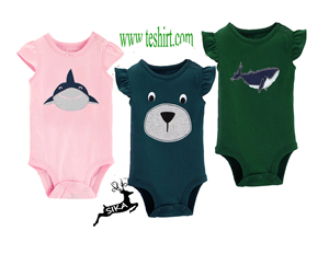Wholesale Tirupur GOTS Certified Organic Cotton Baby Onesie OCS Bamboo Romper OEM ODM Supplier India - Product Image 1