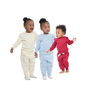 Conjunto de Sudadera y Pantalones de Algodón de Color Sólido para Bebés Unisex, Ropa Casual de Verano con Capucha y Sin Mangas para Bebés, Niños Pequeños y Maternidad - Product Image 1