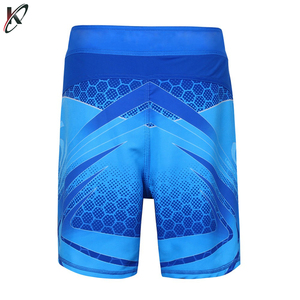 MMA Short Blue Boxing Shorts para Artes Marciales Wear Producto al por mayor - Product Image 3