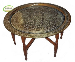 Đồ Kim Loại Làm Bằng Tay Cổ Chất Lượng Cực Đẹp Và Thiết Kế Đồ Trang Trí Nhà Bàn Ăn Nhỏ - Product Image 1