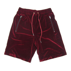 Short en velours pour hommes, culotte décontractée - Product Image 1