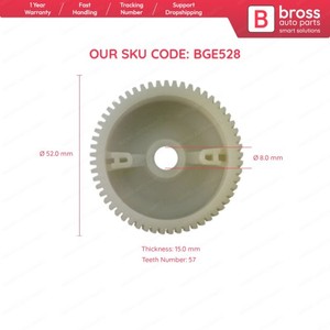 BGE528 BROSS AUTO PARTS Engranaje del Motor del Regulador de Ventanas de Repuesto - Product Image 5