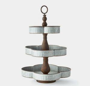 ถาดวางเค้กโลหะกัลวาไนซ์แบบคลาสสิกสำหรับบ้านโรงแรมร้านอาหารขายส่ง - Product Image 6