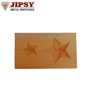 Outils d'orfèvre à 11 cavités nouveau bloc de frappe en acier inoxydable et bois dur de forme ronde pour l'industrie de la bijouterie moule anneau Sizer - Product Image 4