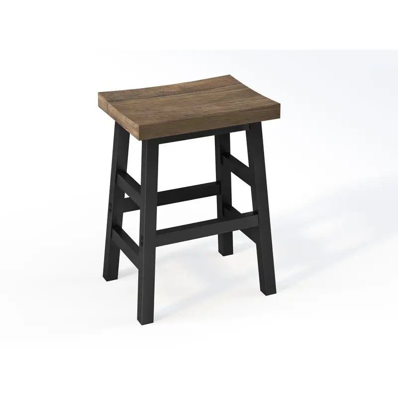 Usine moderne dernier prix compétitif le plus populaire carré en bois pas cher tabouret de bar haut pour hôtel restaurant café