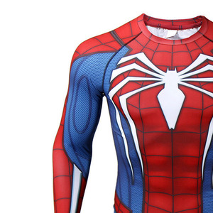Spider-men Sublimated Men's Sports <b>Compression</b> <b>Shirts</b> Rash Guards-Eco-Friendly Anti-Bacterial Breathable & Quick Dry Sleeveless - Product Image 6