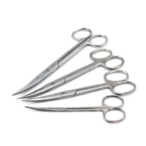 Ciseaux chirurgicaux professionnels droits et incurvés en acier inoxydable de 18cm toutes les tailles disponibles par les instruments chirurgicaux - Product Image 5