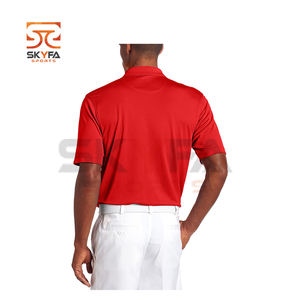 Polo de Golf uni avec Logo brodé, tendance, haut de gamme, personnalisé - Product Image 3