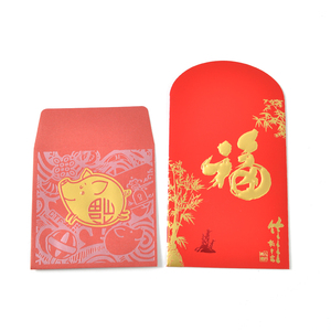 Sang Trọng Trung Quốc Năm Mới Truyền Thống Red Packet Giấy Phong Bì Tùy Chỉnh In Ấn Red Pocket Phong Bì - Product Image 3
