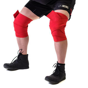 อุปกรณ์รักษาความปลอดภัยสำหรับออกกำลังกายที่รัดเข่าสำหรับยกน้ำหนักยกน้ำหนักออกกำลังกายเล่นยิมออกแบบโลโก้ได้ตามต้องการ - Product Image 2