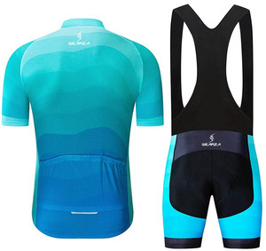 Ensembles de maillots de cyclisme pour hommes Vêtements de cyclisme à manches courtes Vêtements de cyclisme Pro Fit Impression sublimée Maillot de protection UV - Product Image 2