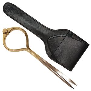 Divisor de carta proporcional náutica Divisores de navegación geométricos circulares de una mano Latón pulido liso para uso marino - Product Image 1