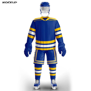 Nueva ropa deportiva para hombres, sublimación hecha a medida, tela transpirable, hockey sobre hielo, uniformes impresos de alta calidad - Product Image 3