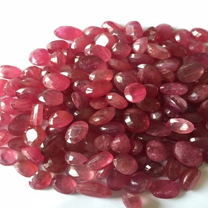 Rubí natural de grado AAA de alta calidad calentado y pulido a la perfección tamaño de forma mixta para la fabricación de joyas con certificado IGI - Product Image 3