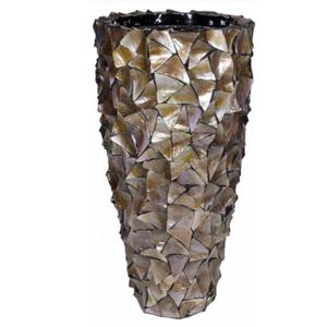 Grossiste Fabrication de luxe Décoration intérieure Artisanat Vase de sol Tendance à la mode Incrustation de nacre du Vietnam - Product Image 1