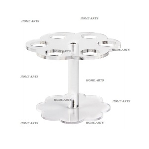 Classic Design Acrylic Ice Cream Cone Stand Bestest Quality Round Shape Ice Cream Stand At Cheapest Price - Product Image 5