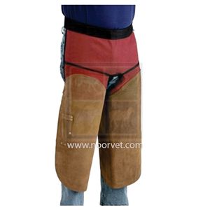 Instrument vétérinaire de qualité professionnelle-Chaps de tablier de maréchal-ferrant en cuir de toile - Product Image 1