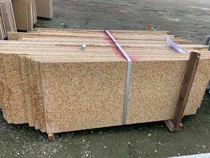 Carreaux de champignons en pierre de granit jaune, décor mural et pavage de sol - Product Image 2