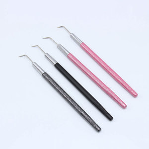 Emballage personnalisé professionnel nouveau volume classique pince à épiler d'extension de cils droite en acier inoxydable pour une utilisation des sourcils - Product Image 5