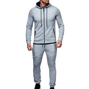 Combinaison en laine à capuche pour hommes, survêtement de couleur unie, style styliste, taille plus, personnalisé, nouveau design 2022 - Product Image 4