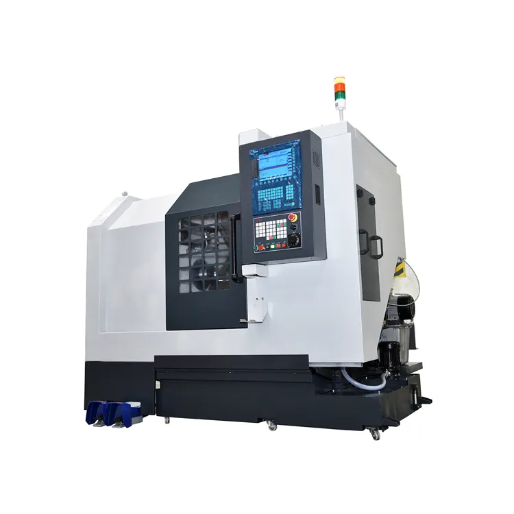 Ấn Độ Xuất Khẩu Của CNC Turning Trung Tâm Máy Tiện Với Trung Tâm Tự Động Bôi Trơn Hệ Thống, Thủy Lực Chuck