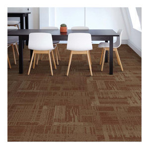 cheapest price commercial office carpet 50x50 Nylon PVC floor carpet tile for sale carpet block flooring