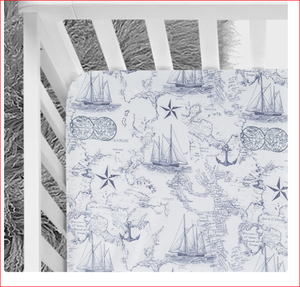 Muselina de algodón bebé equipados hoja de cuna - Product Image 1