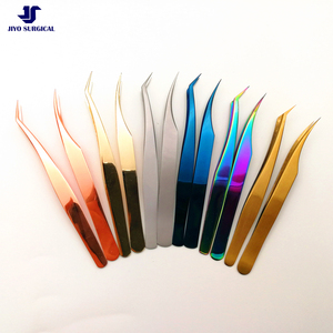 Eyelashes Tweezers | Stainless Steel Precision <b>Lash</b> Applicator | Professional Eyelash Extension Tool - Product Image 3