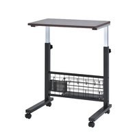 Meuble de rangement domestique en métal MIT, fabricant taïwanais de meubles DIY, meilleure table réglable, bureau d'ordinateur mobile