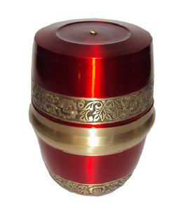 Urne de crémation européenne en métal - Product Image 4