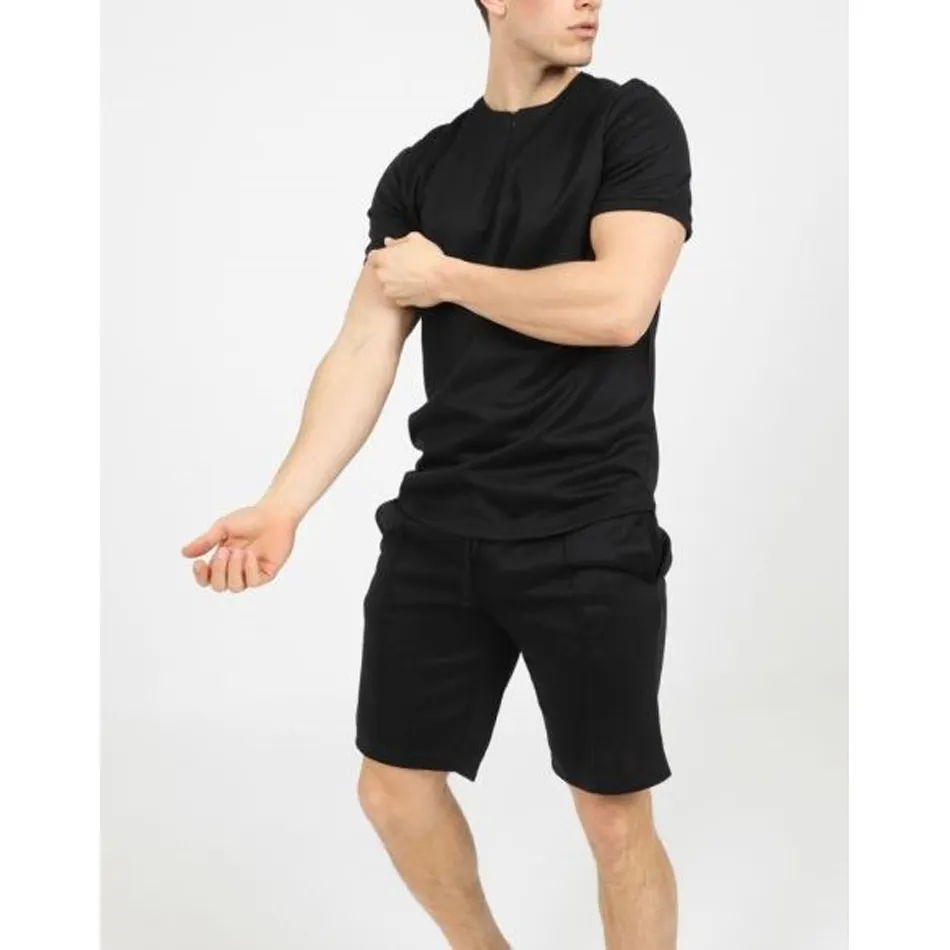 Quá Khổ áo thun ngắn tay Áo T-shirt thiết lập người đàn ông của mùa hè mới toàn bộ Bán bộ xu hướng thời trang tùy chỉnh hỗ trợ