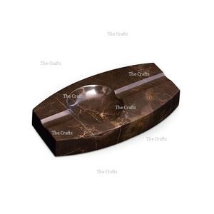 Cendrier en marbre fait main, design dernier cri, taille et forme personnalisées, pour accessoires de fumeur - Product Image 2