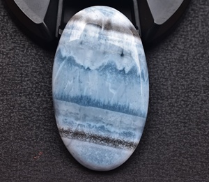 Owyhee-cabujón de ópalo azul para hacer joyas, joyería de piedras preciosas - Product Image 1