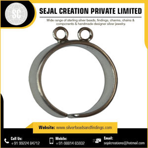 ชิ้นส่วนแหวนเงินสเตอร์ลิง925ดีไซน์โบราณเครื่องประดับใหม่ - Product Image 2