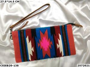 Pochette de soirée élégante en coton Dari tissé à la main Craftstages International 27,5x14,5 CM - Product Image 3