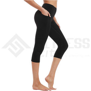 Más vendidos XL tamaño Fitness Yoga Leggings sin costuras cintura elástica entrenamiento mameluco para niñas Pantalones deportivos de alta calidad - Product Image 1