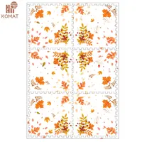 Taiwan Non-Toxic Maples Leaves Design Baby Care foam Play Mat