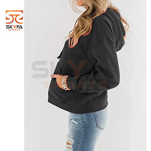 Custom backwoods 100% fleece mens brushed back reverse fleece <b>hoodies</b> with contrast <b>stitch</b> Women hoodie pullover - Product Image 4