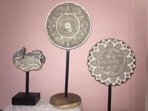 Perchas de madera talladas a mano, perchas de puerta hechas a medida, adecuadas para decoración del hogar, tiendas - Product Image 4