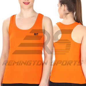 Top vente débardeur femmes Fitness personnalisé mode été coton femmes débardeur avec votre logo - Product Image 3