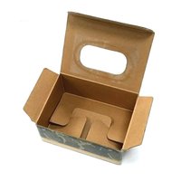 Caja de Embalaje para Tornillos de Tacto Suave Personalizada de Taiwán, Carpetas de Cartón Corrugado con Recubrimiento UV, Laminación Brillante/Mate, Estampado en Oro