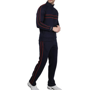 Chándal de poliéster 2021 con logotipo personalizado para hombre y mujer, traje de chándal para correr de otoño, 100% - Product Image 3