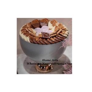 Cuenco para servir chocolate de diseño fabuloso con cuenco para servir postres de aluminio de Calidad exclusiva para uso doméstico - Product Image 2