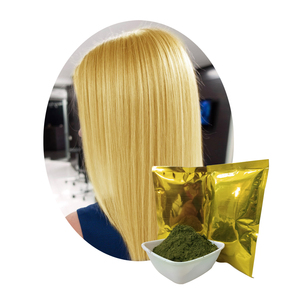 Herbal Blonde henna en polvo Triple Sifted 100% Organic Semi Permanente tinte para el cabello fabricante de etiqueta privada más vendido color de cabello - Product Image 2