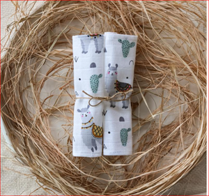 Soft Comfortable Cotton <b>Baby</b> Burp <b>Cloths</b> - Product Image 2