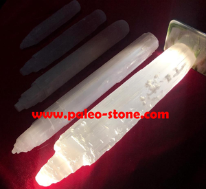 Tube lumineux en sélénite laiton pour lustre, lampe de table électrique DC/AC - Product Image 5