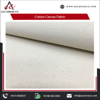 Eksportir India Ramah Lingkungan 100% Katun Tenun Kain Kanvas Kaliko Daur Ulang Tas Kasur Gorden Luar Ruangan Anak Laki-laki