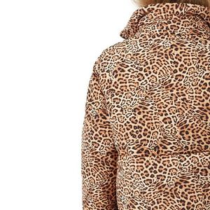 Wholesale Breathable <b>Knitted</b> Cotton Filled Printed Puffer Jackets with Zipper Closure Custom Logo Design <b>for</b> Women - Product Image 4