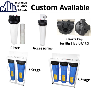Carcasa de filtro de agua azul grande de 20" - Product Image 4